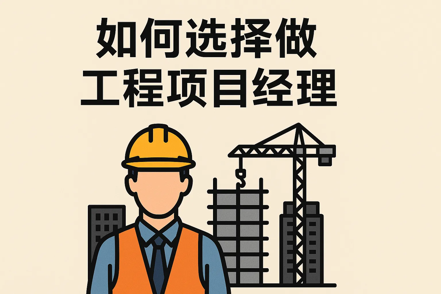 如何选择做工程项目经理