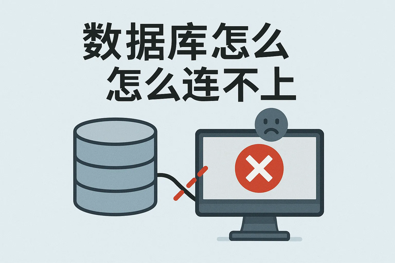 数据库怎么连不上