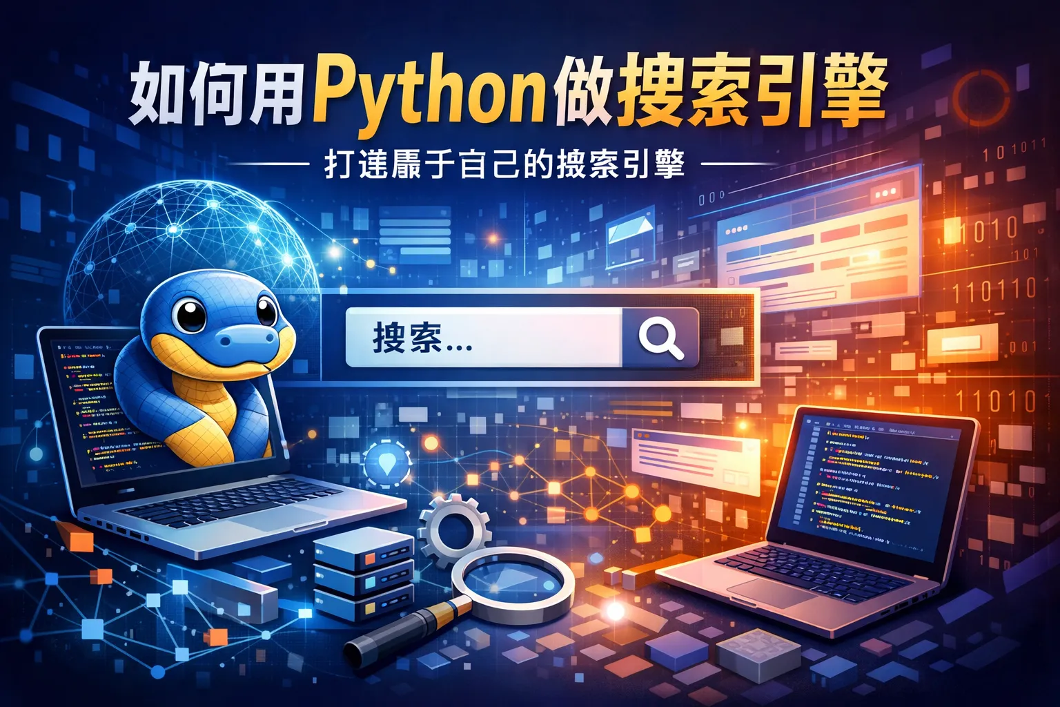 如何用python做搜索引擎