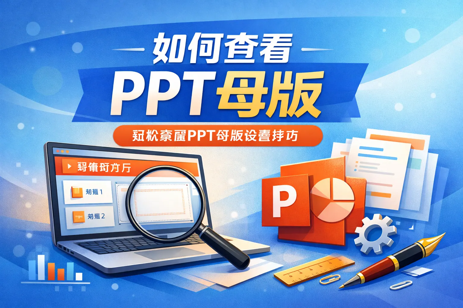 如何查看ppt母版