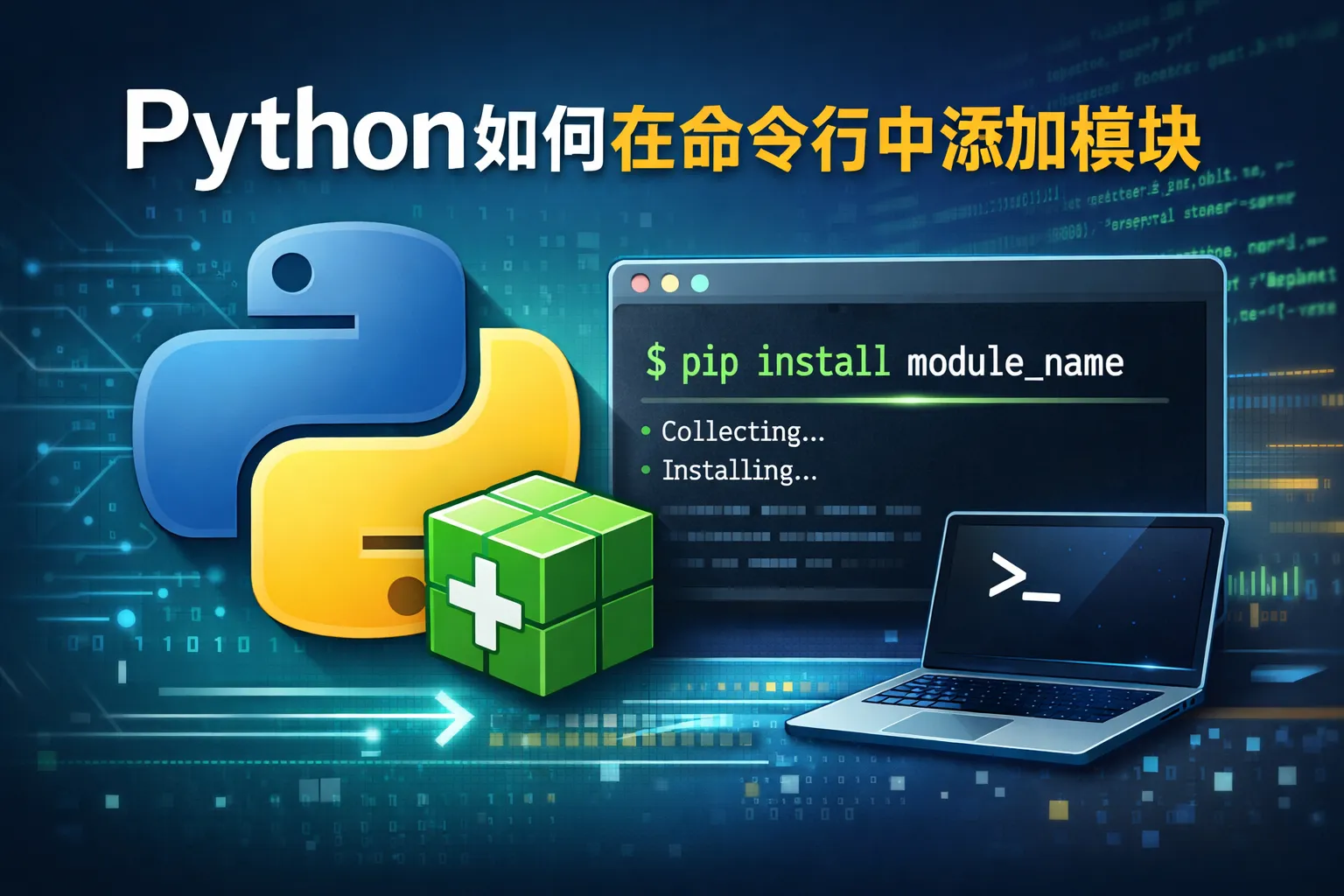 python如何在命令行中添加模块