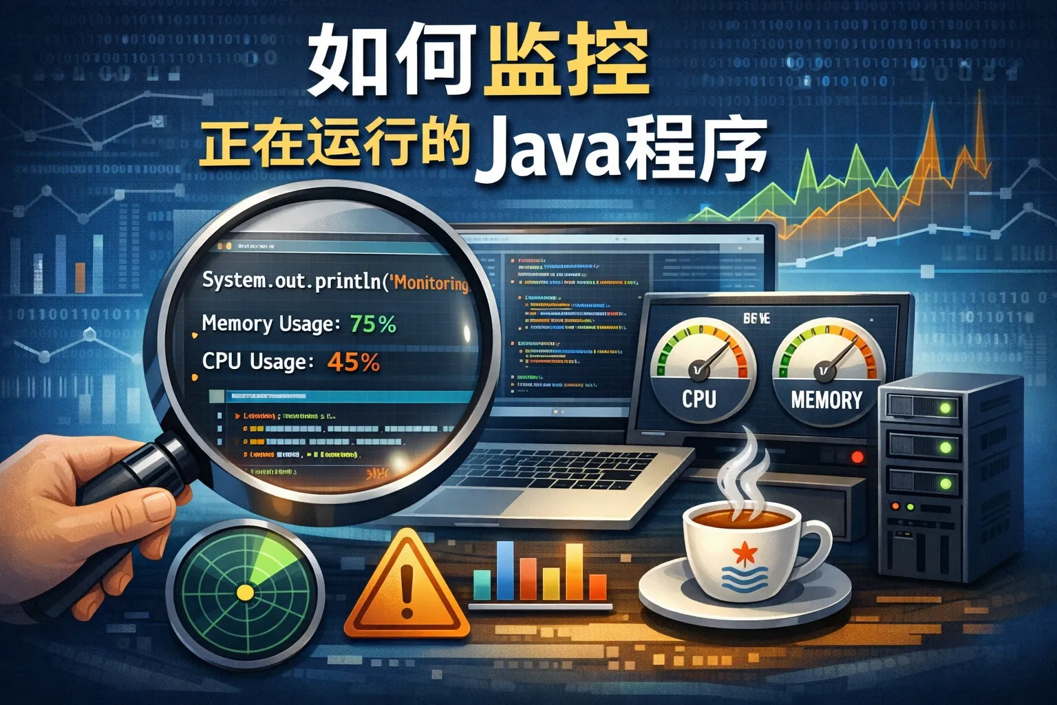 如何监控正在运行的java程序