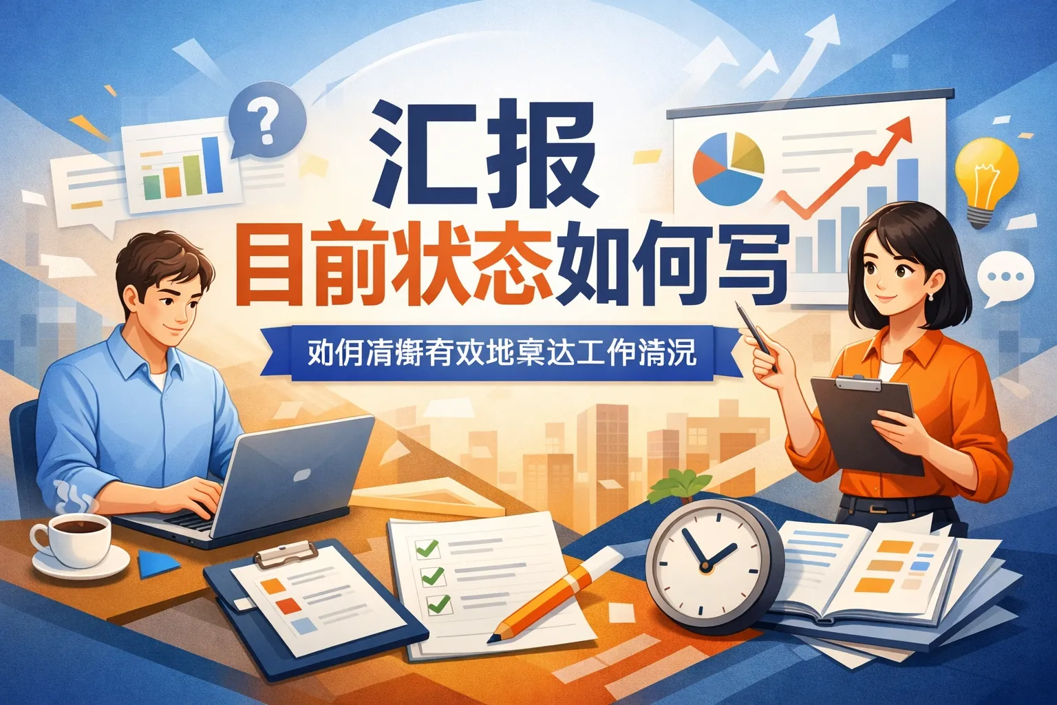 汇报目前状态如何写