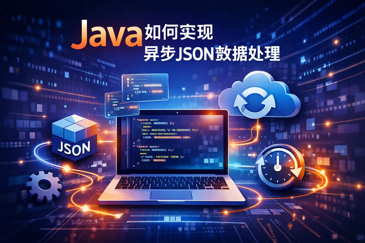 java如何实现异步json数据处理