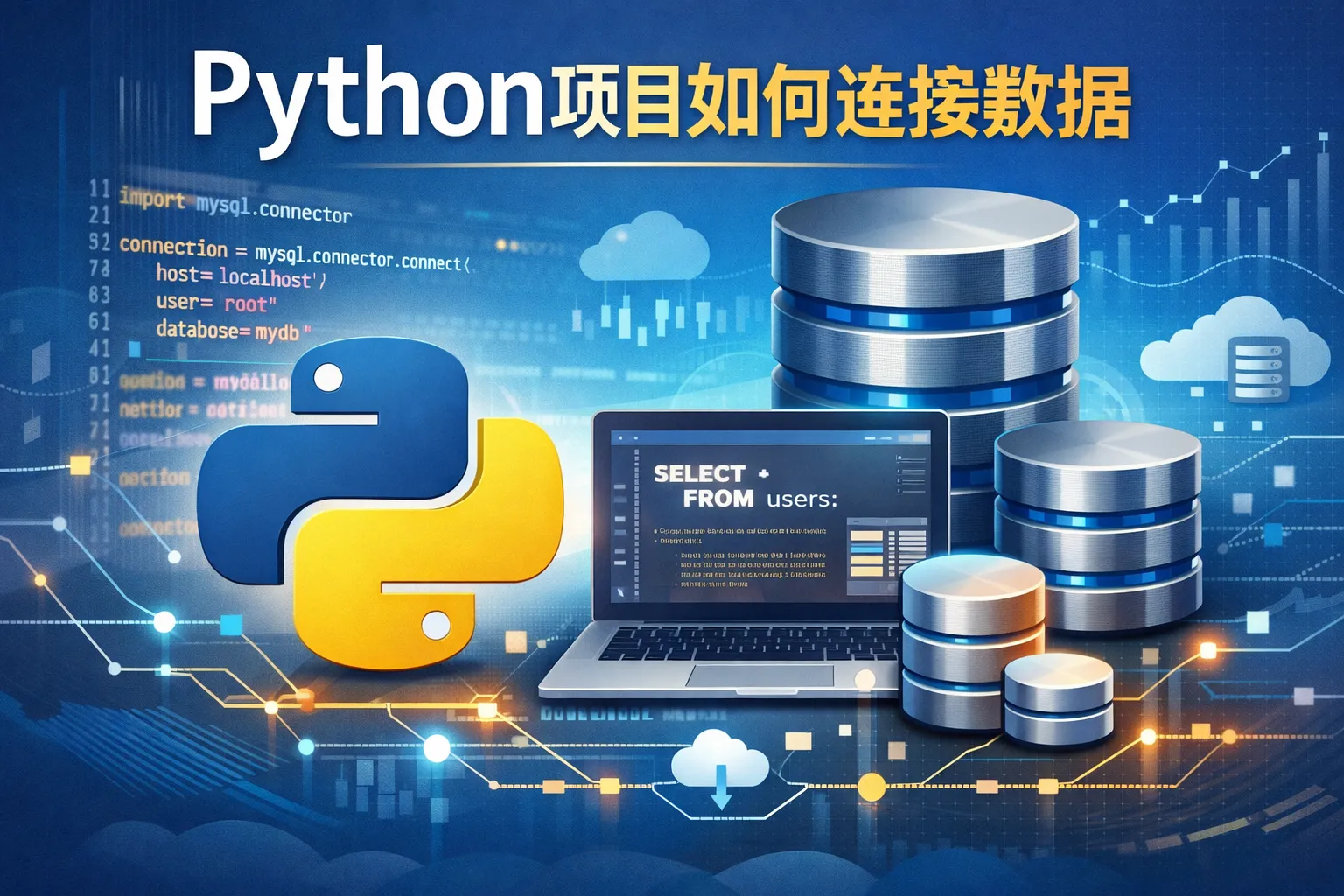 Python项目如何连接数据库