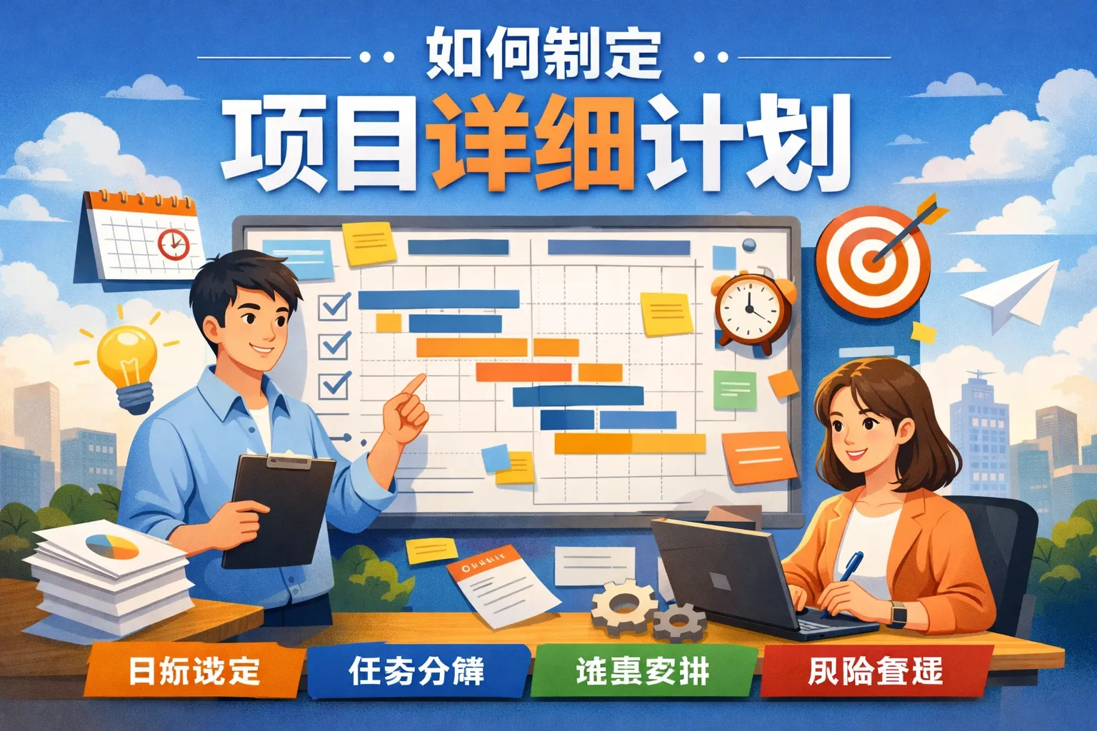 如何制定项目详细计划