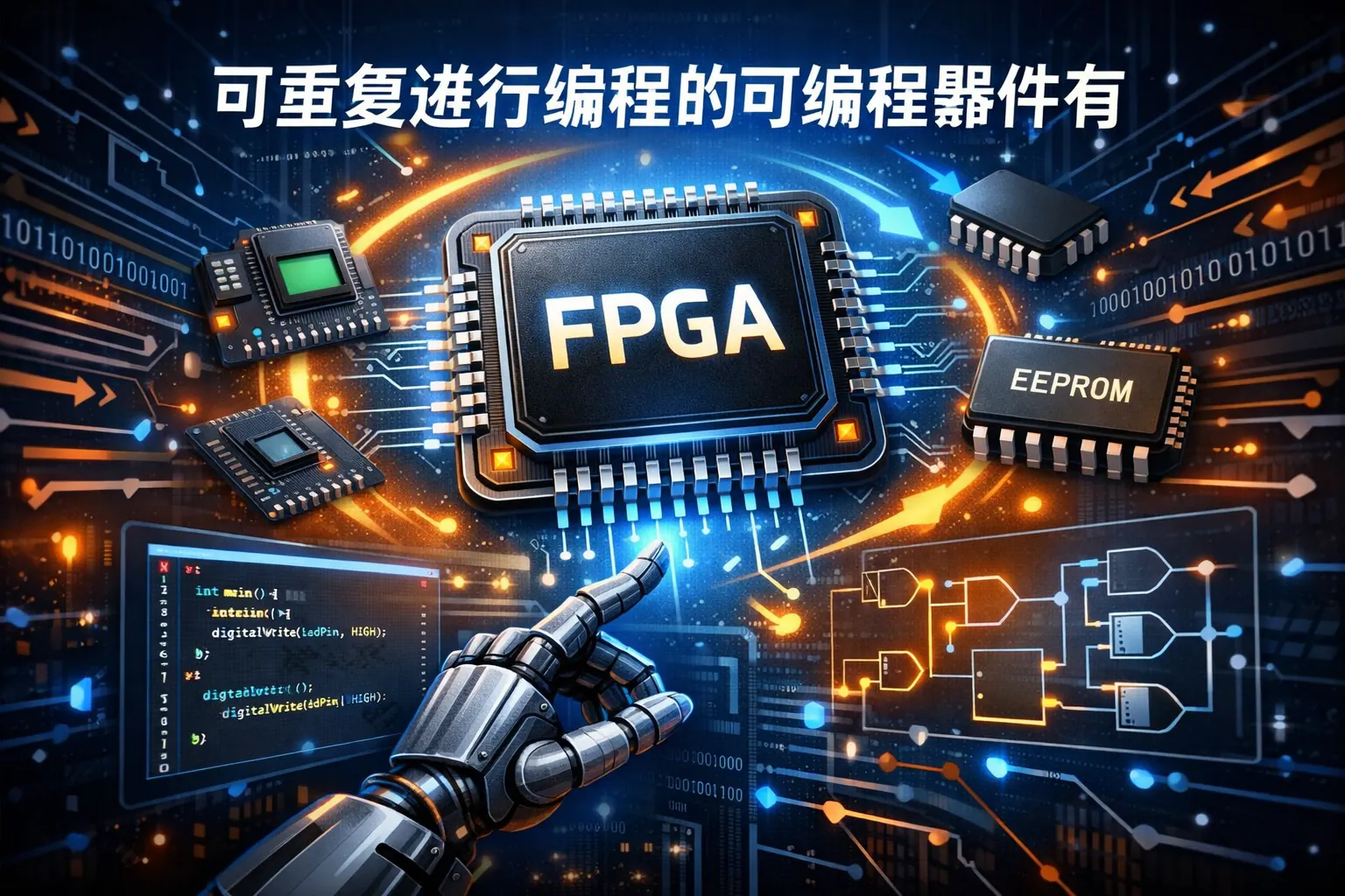 可重复进行编程的可编程器件有