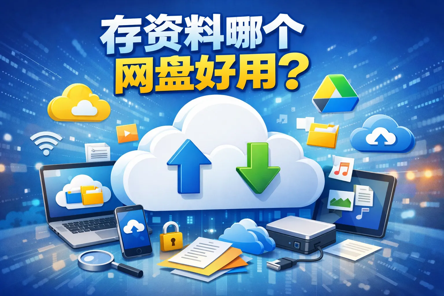 存资料哪个网盘好用
