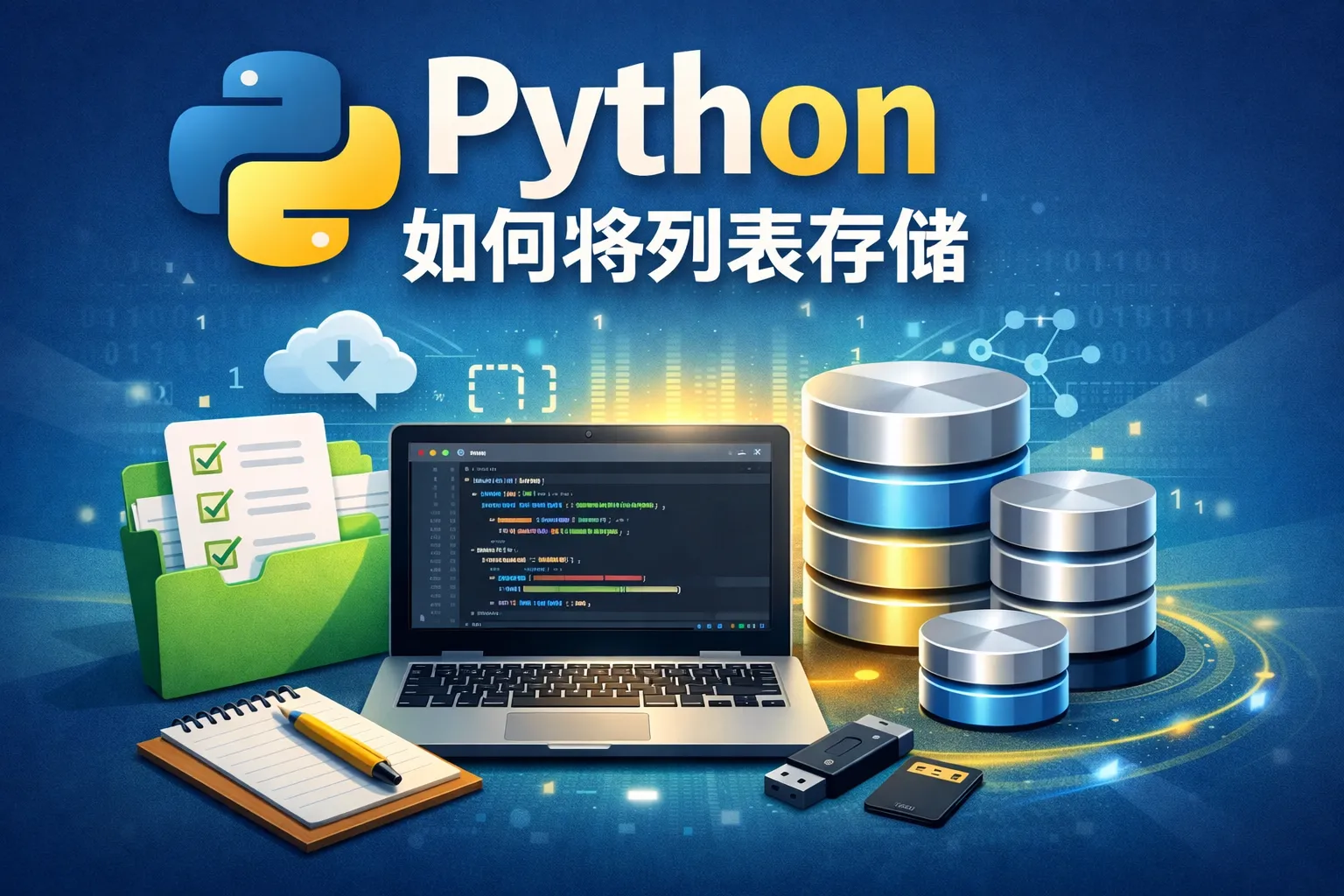 python如何将列表存储