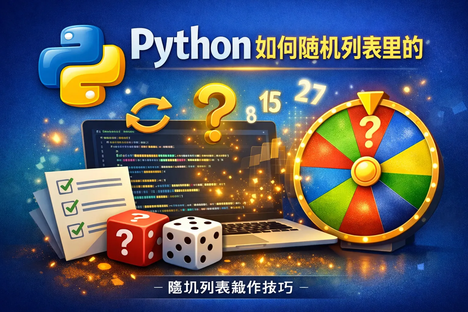 python如何随机列表里的值