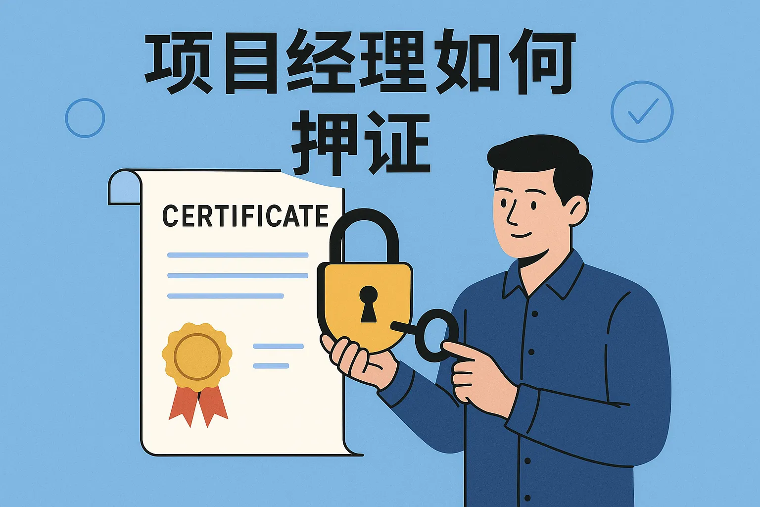 项目经理如何押证