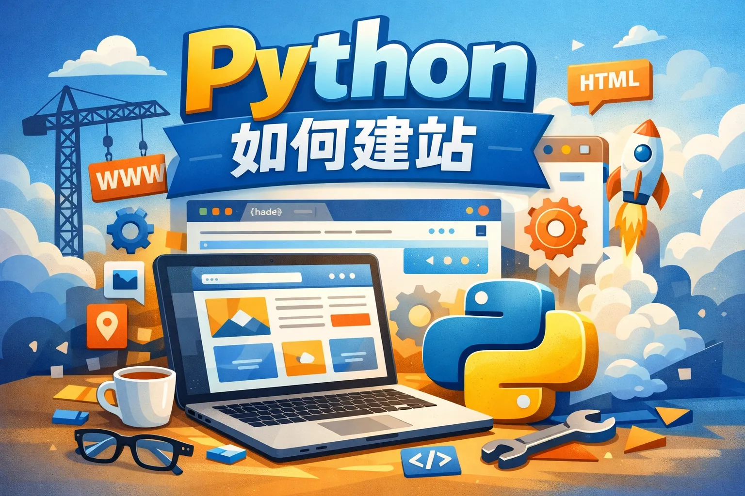 python如何建站