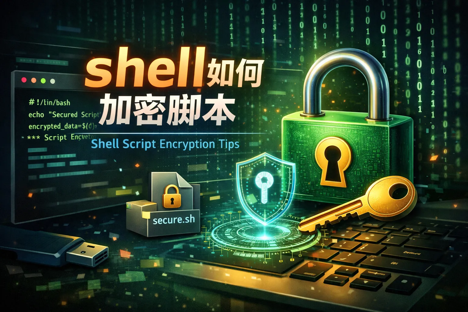 shell如何加密脚本