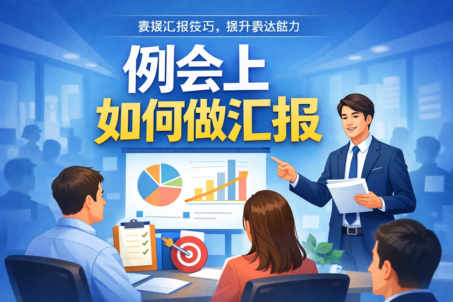 例会上如何做汇报