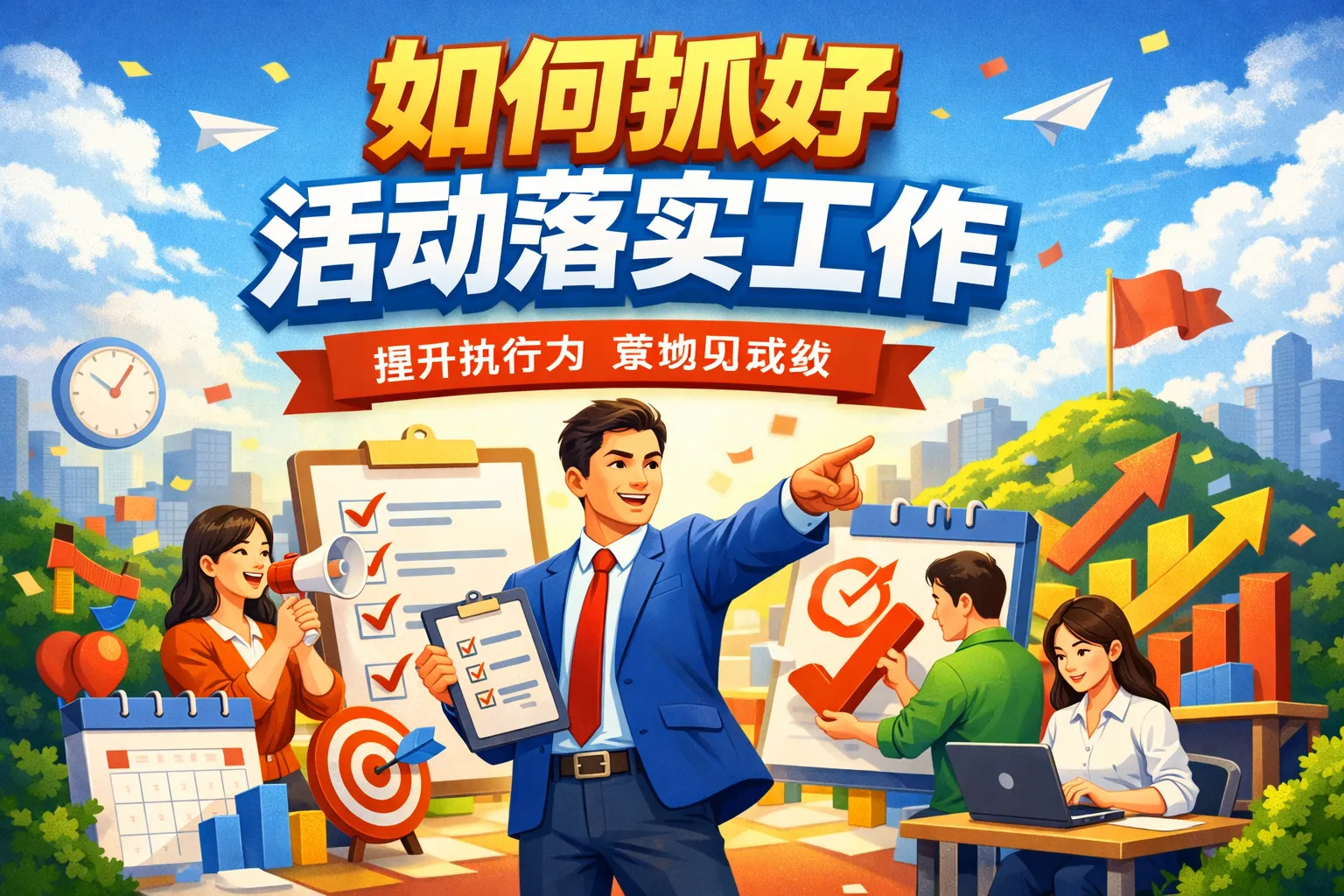 如何抓好活动落实工作