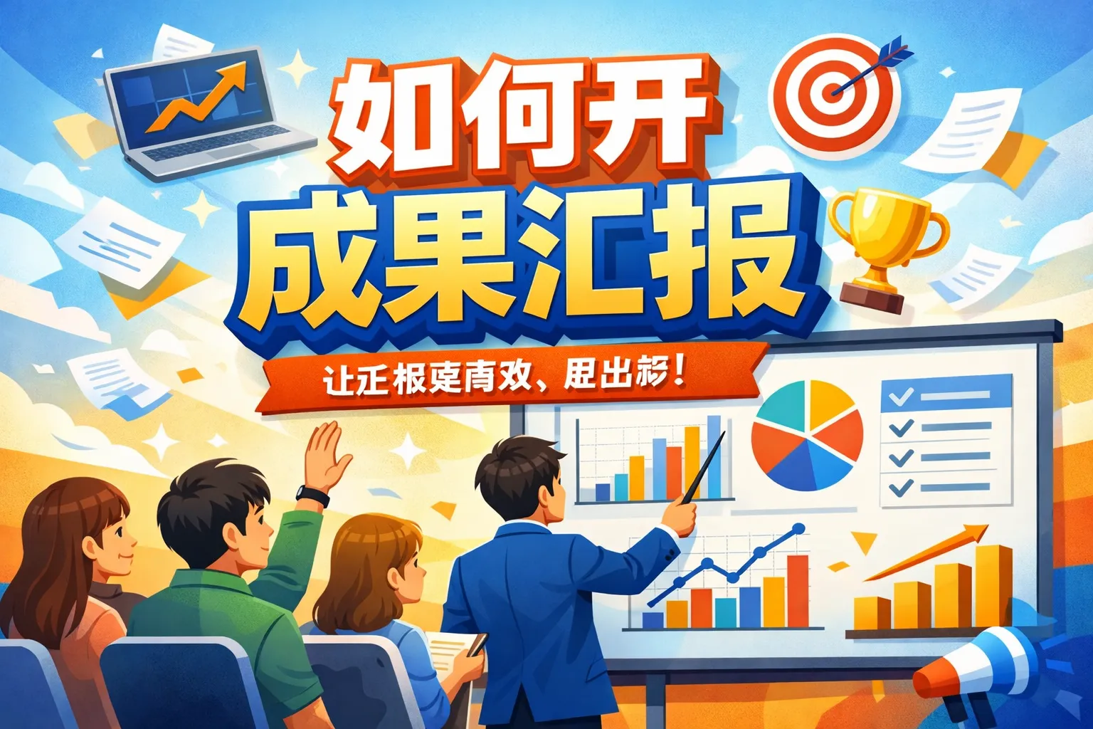 如何开成果汇报