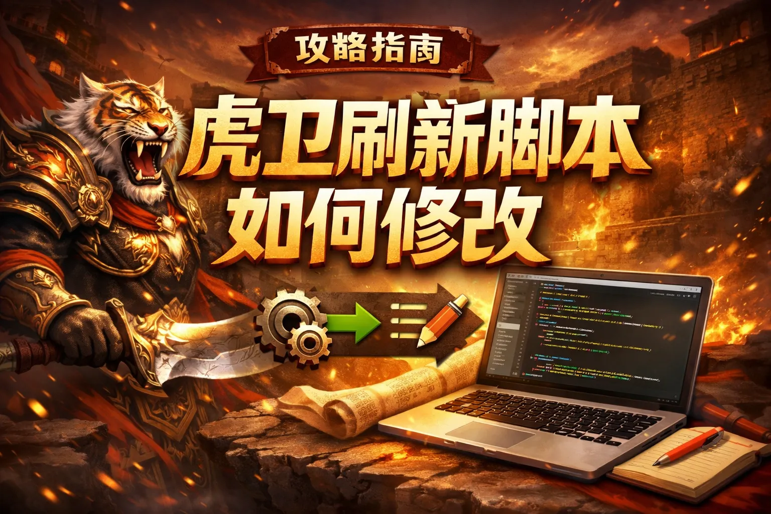 虎卫刷新脚本如何修改