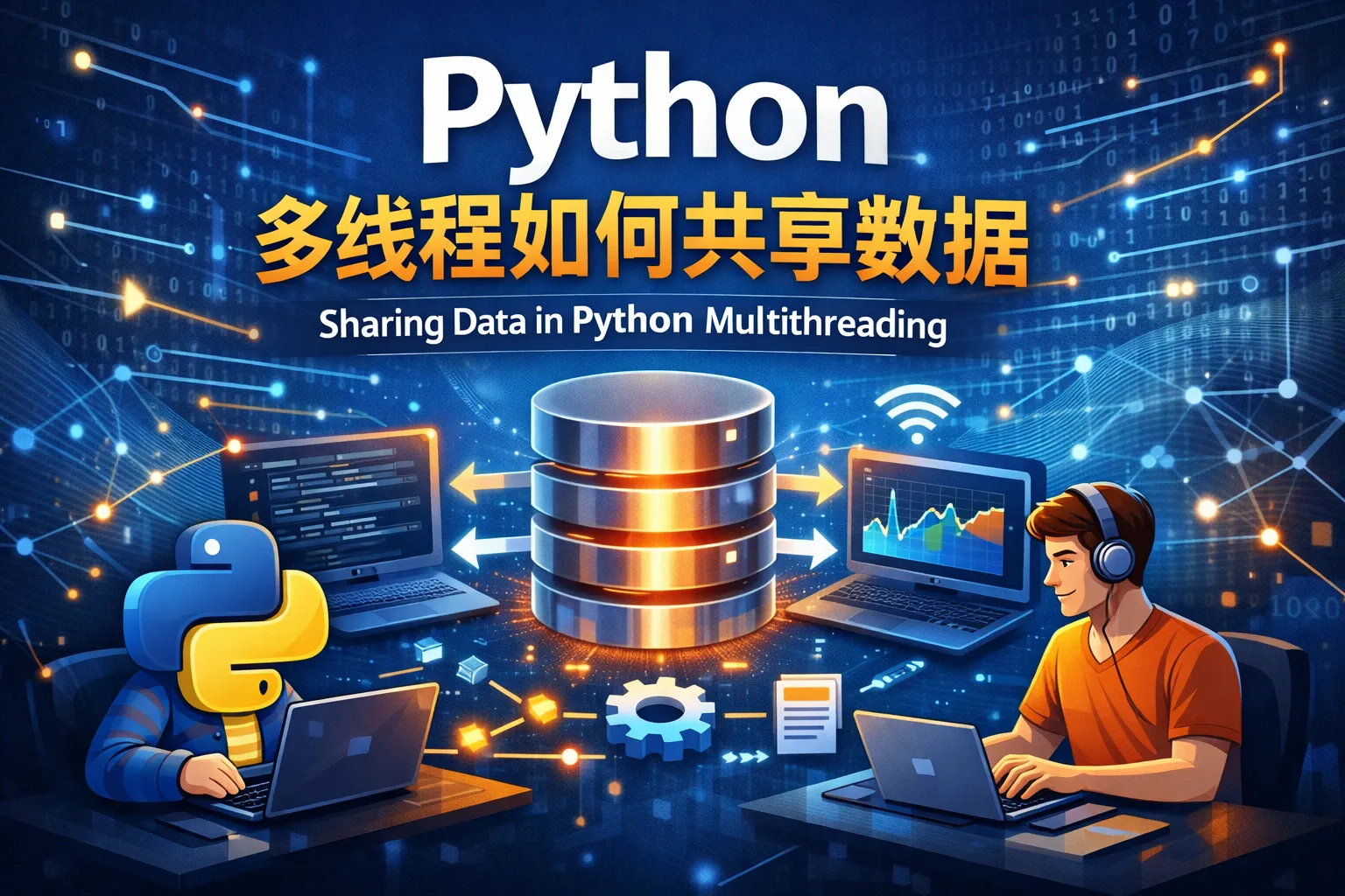 python多线程如何共享数据
