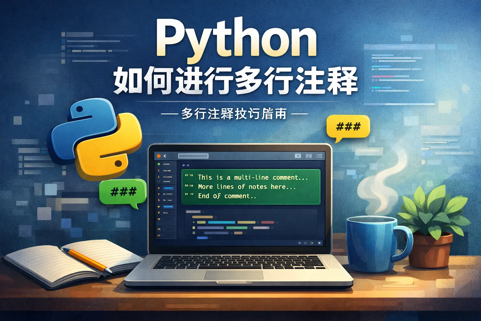 python如何进行多行注释