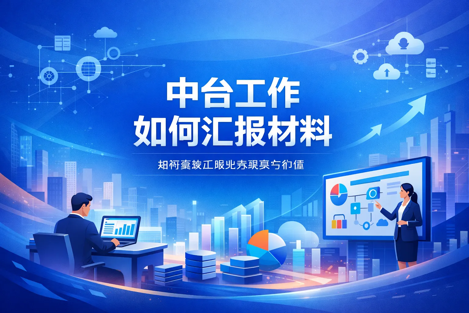 中台工作如何汇报材料