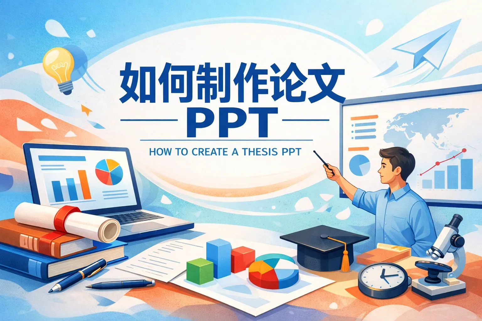 如何制作论文ppt