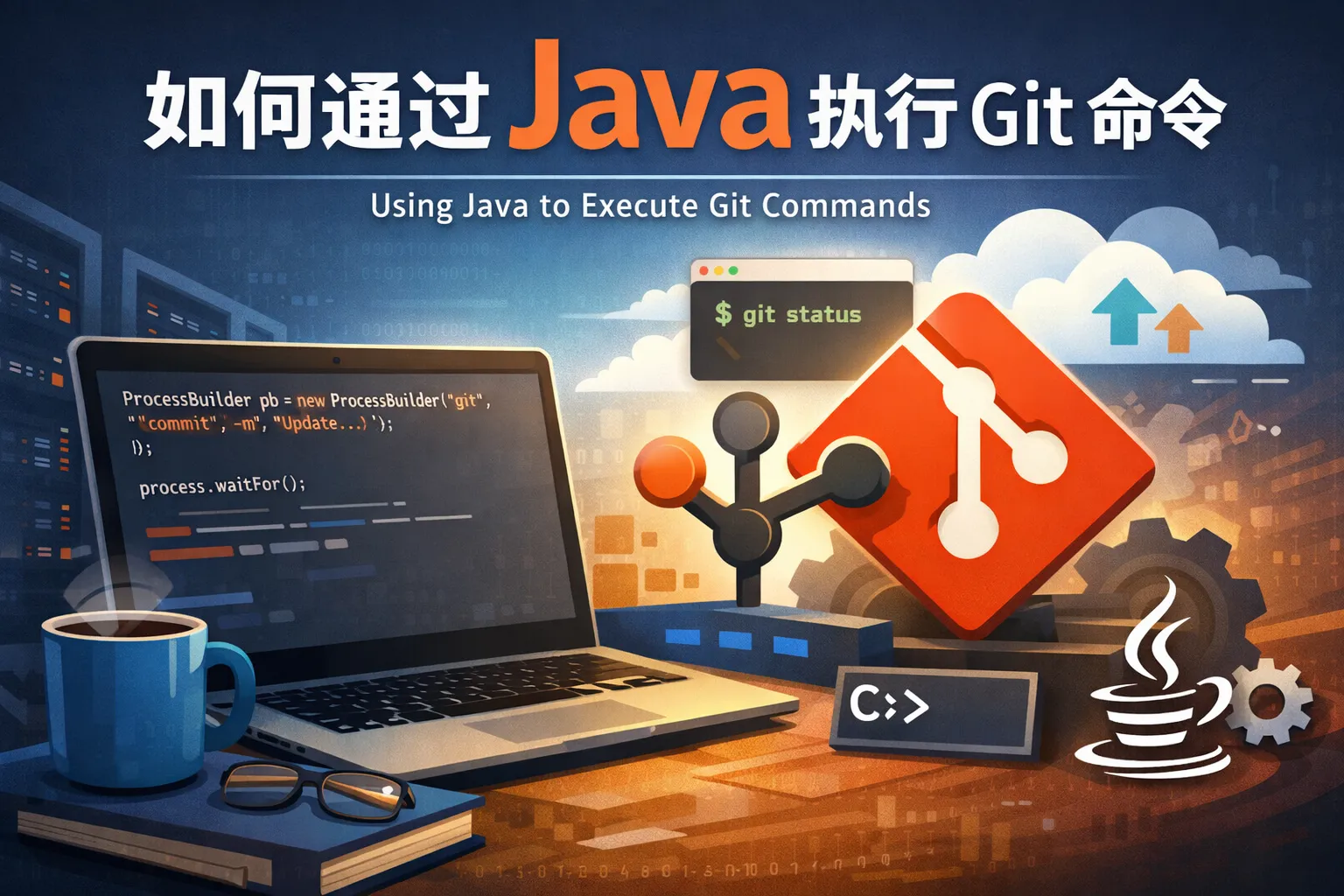 如何通过java执行git命令