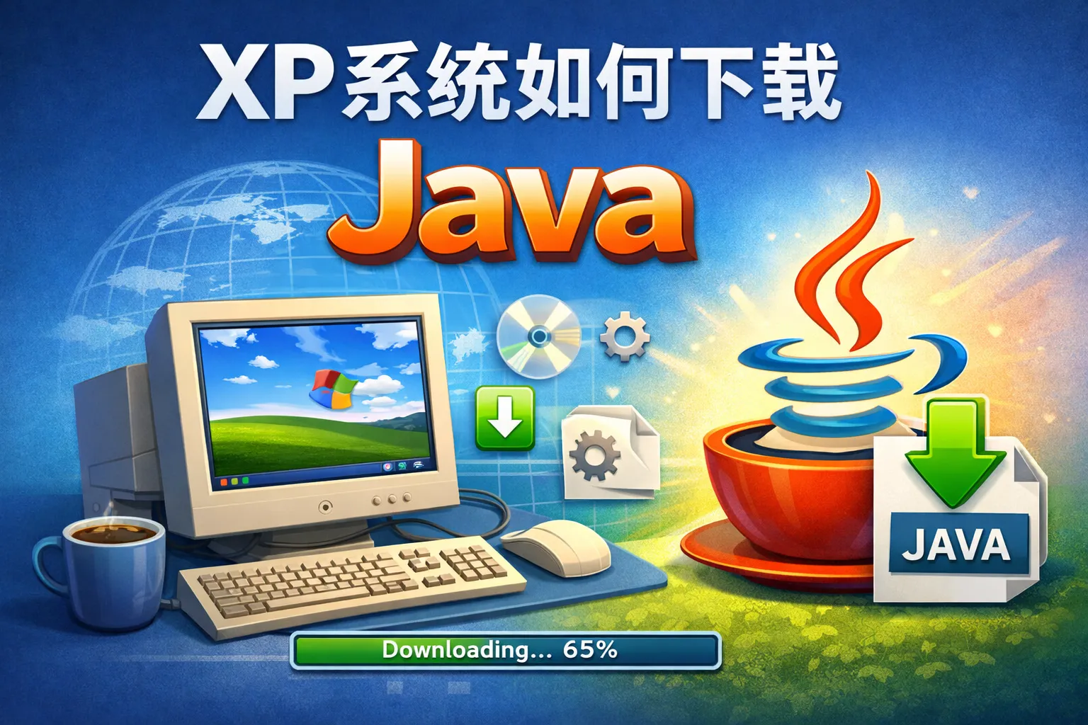 xp系统如何下载java
