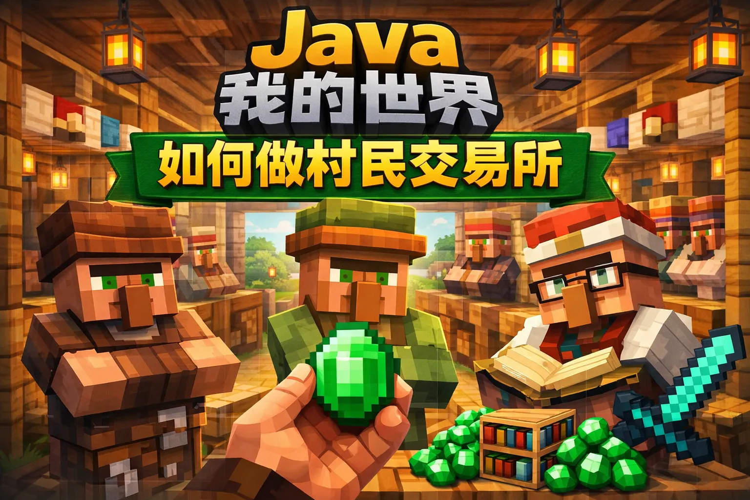 java我的世界如何做村民交易所