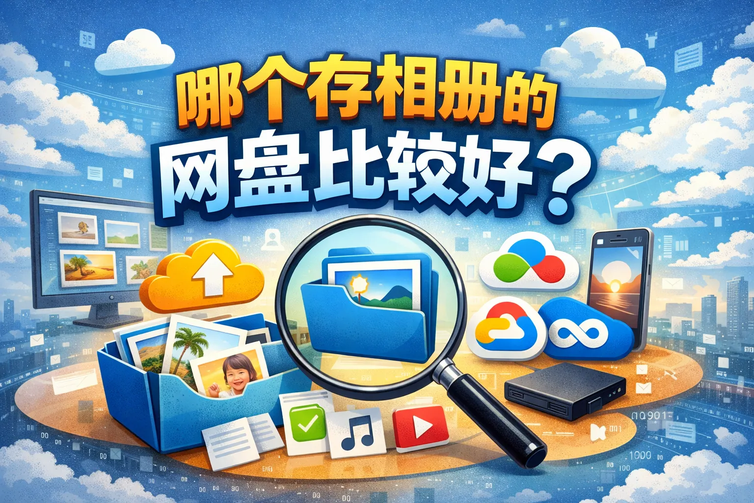 哪个存相册的网盘比较好