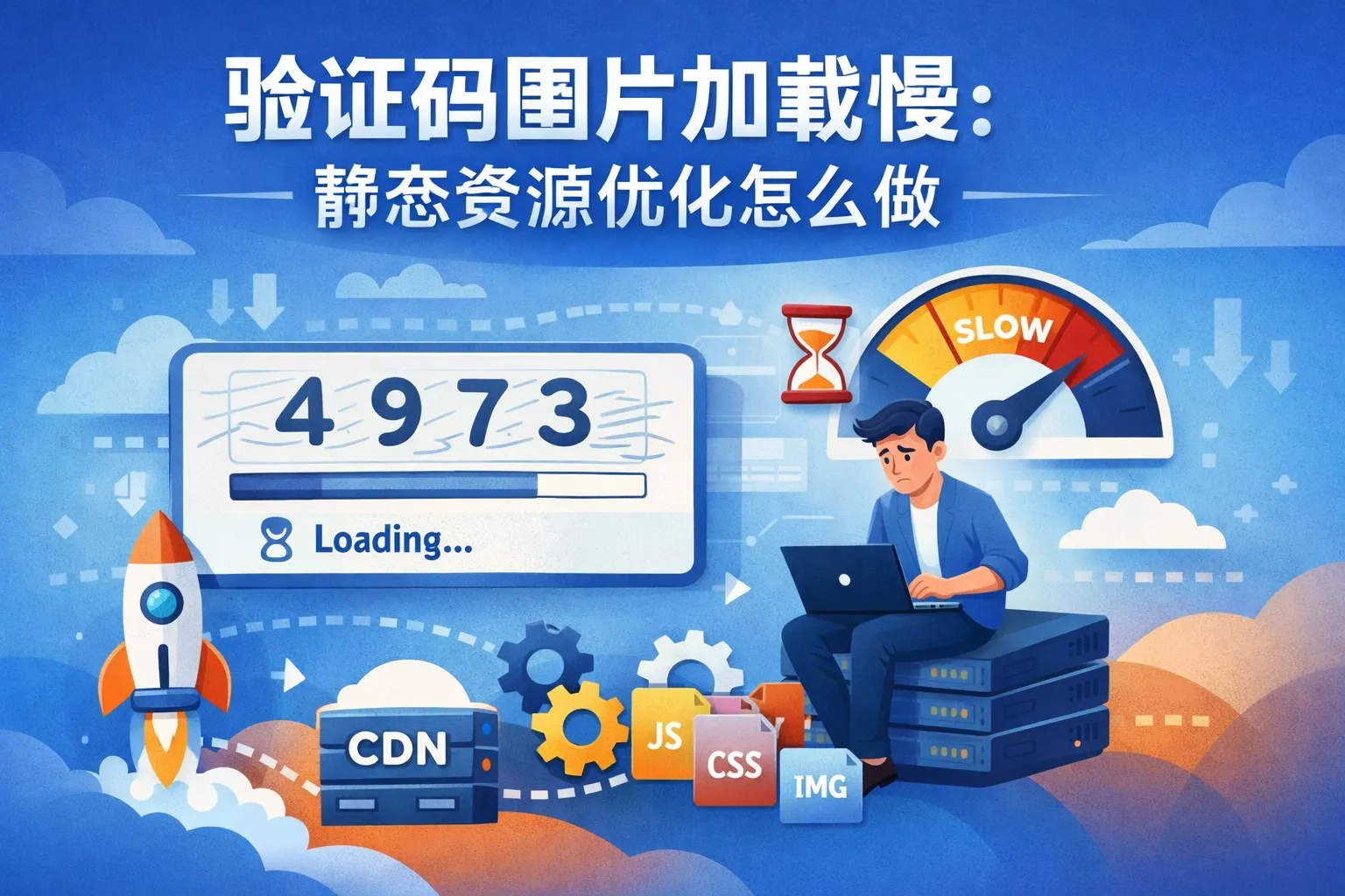 验证码图片加载慢:静态资源优化怎么做