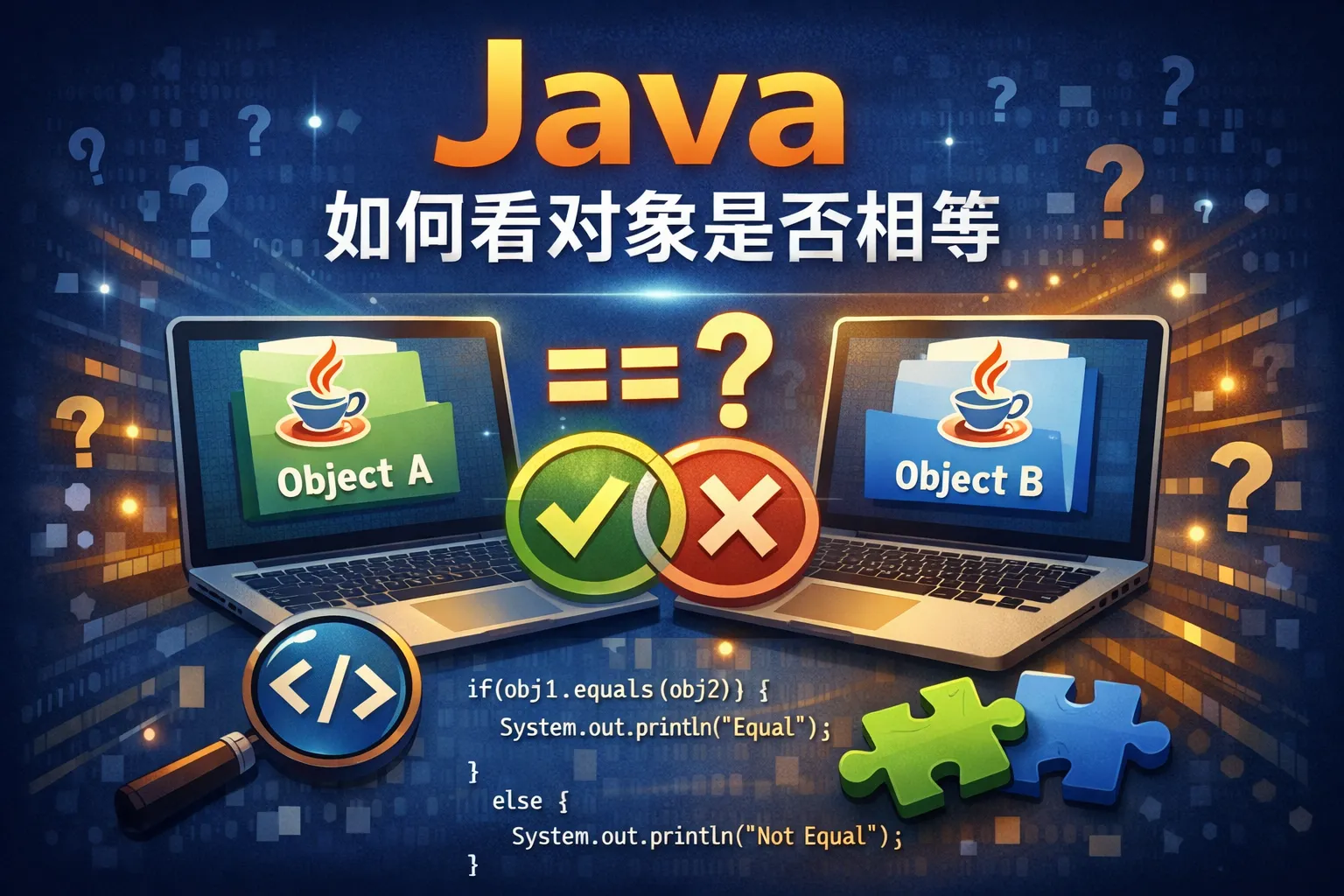 java 如何看对象是否相等