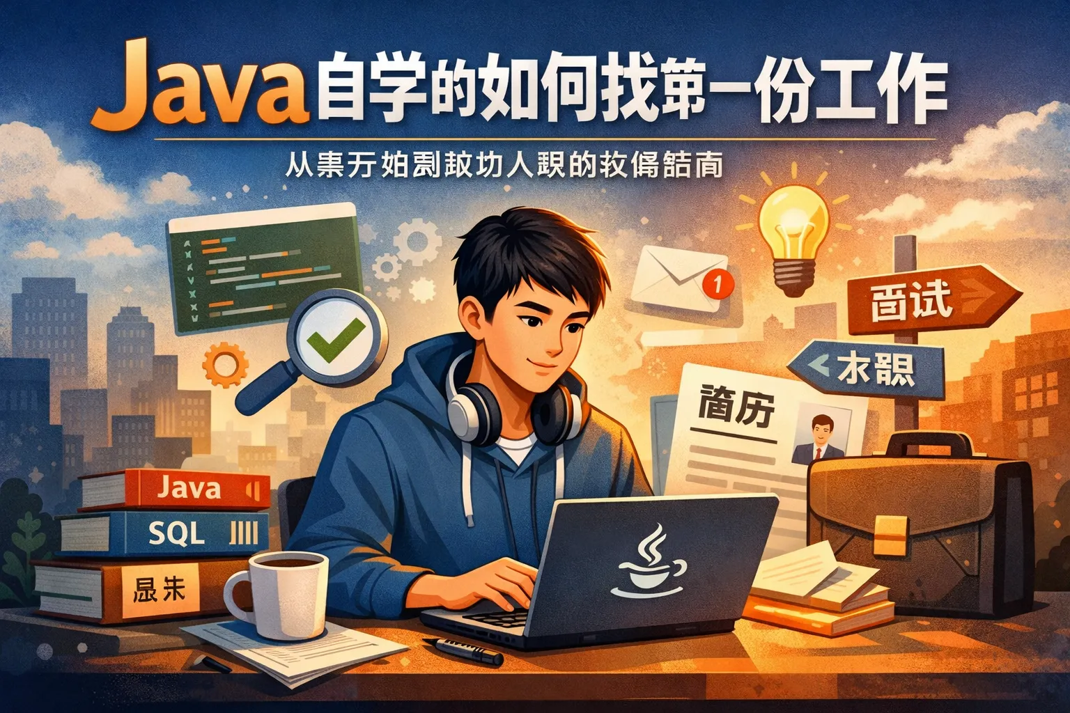 java自学的如何找第一份工作