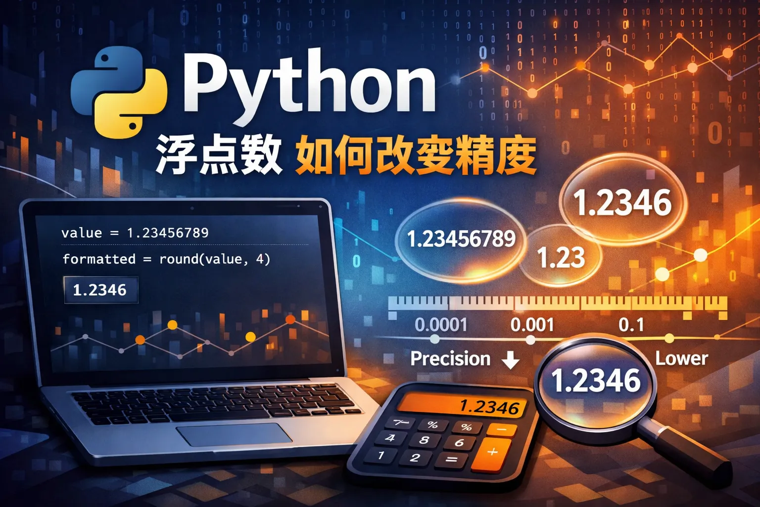 python浮点数如何改变精度