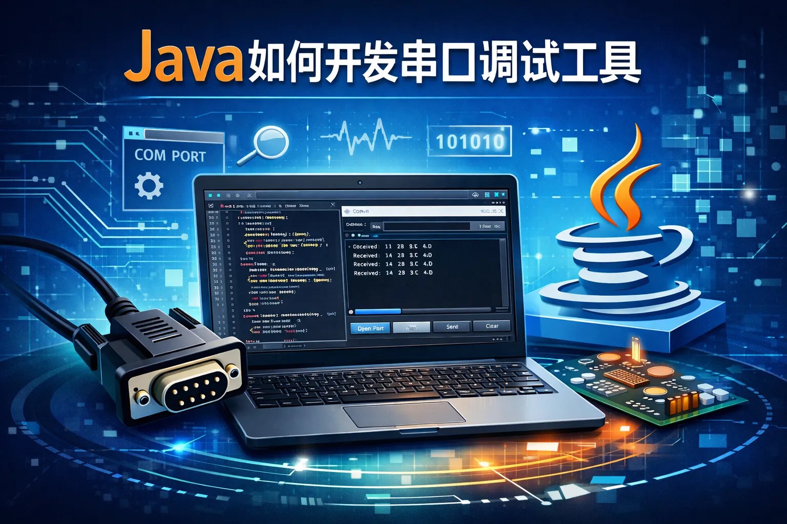 java如何开发串口调试工具