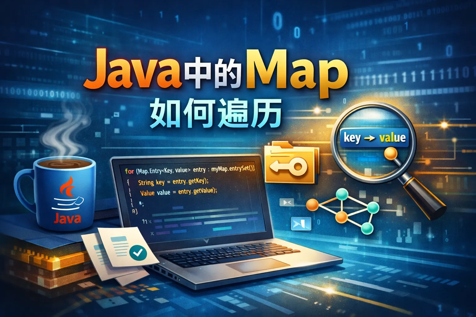 java中的map如何遍历