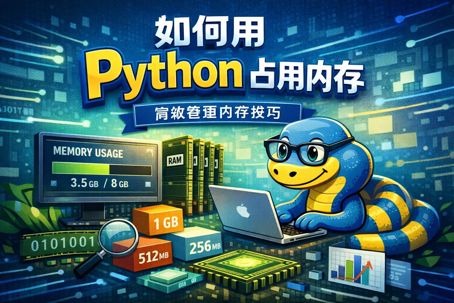 如何用python占用内存