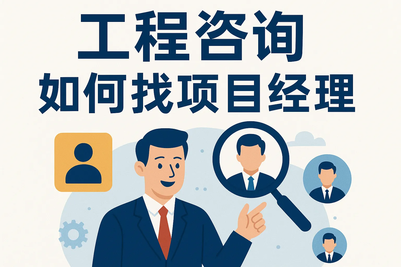 工程咨询如何找项目经理