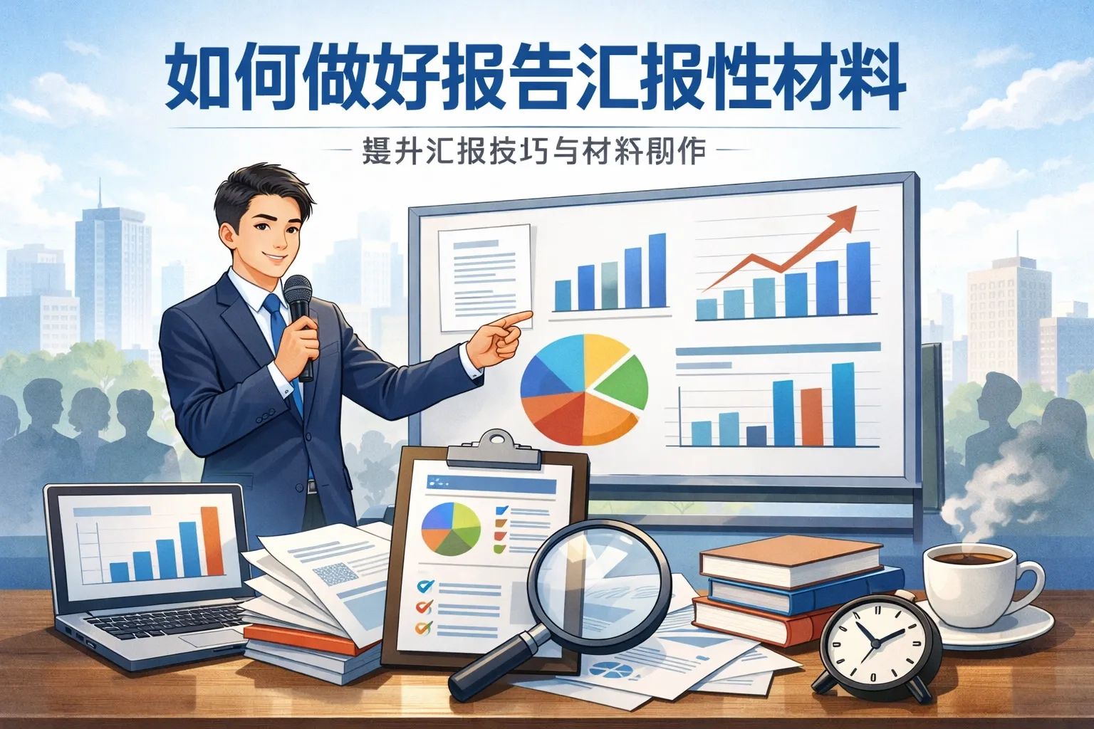 如何做好报告汇报性材料