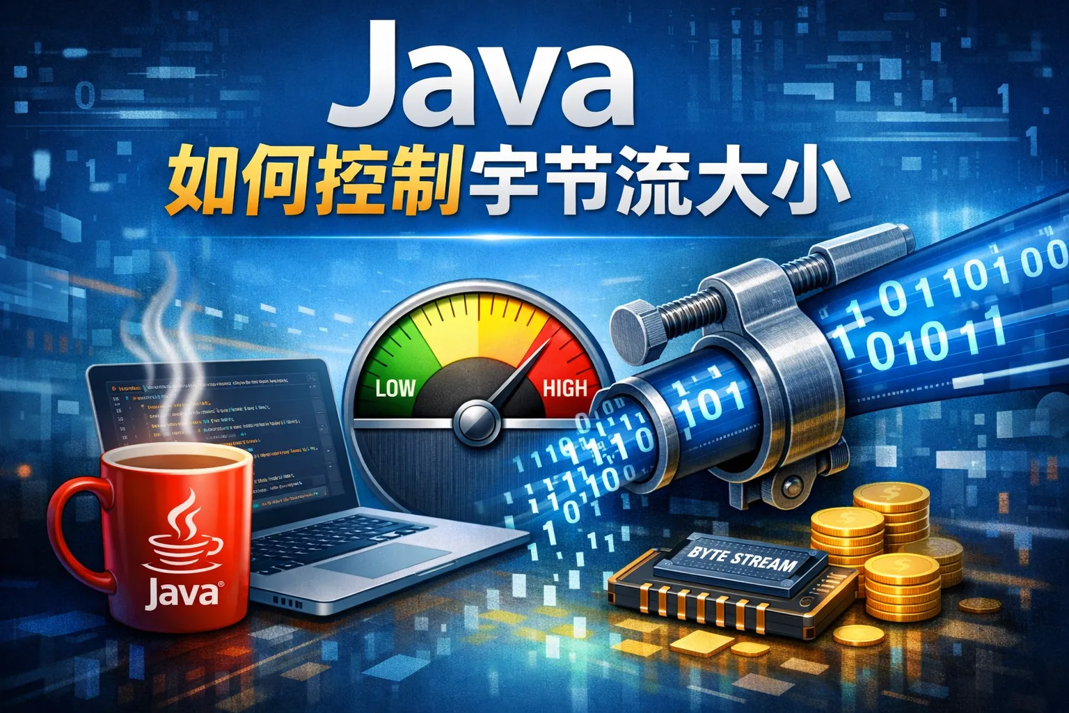 java如何控制字节流大小