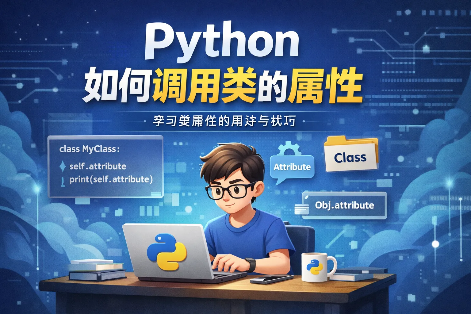 python如何调用类的属性