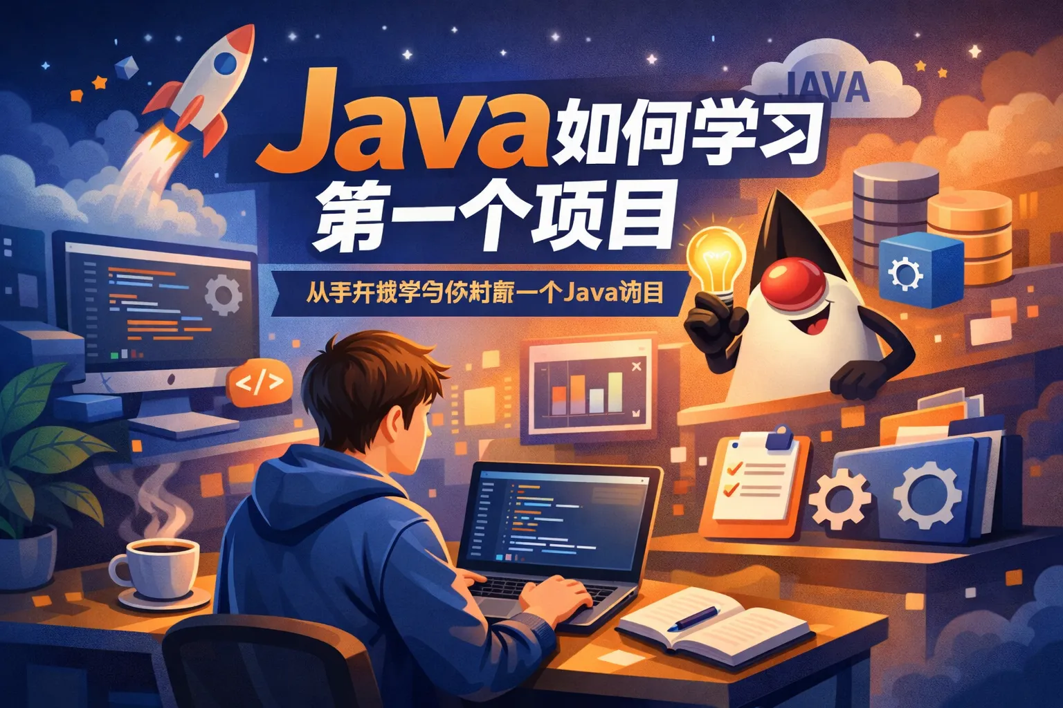 java如何学习第一个项目