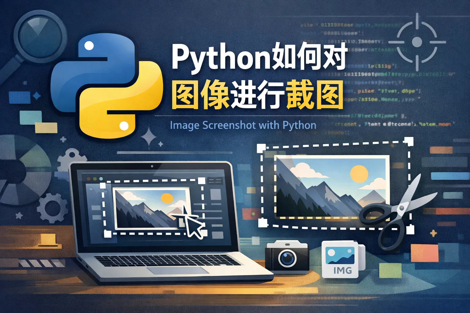 python如何对图像进行截图
