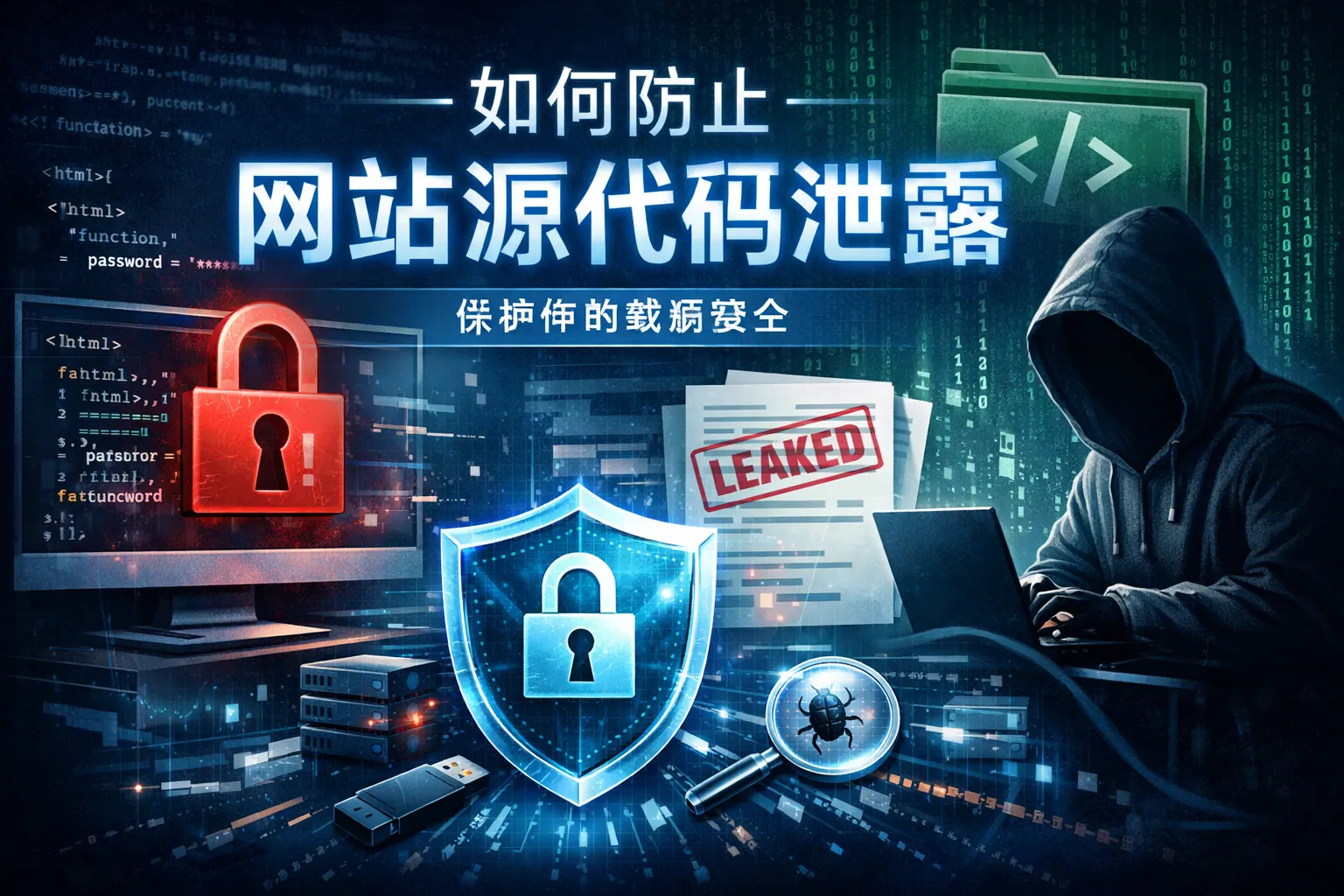 如何防止网站源代码泄露