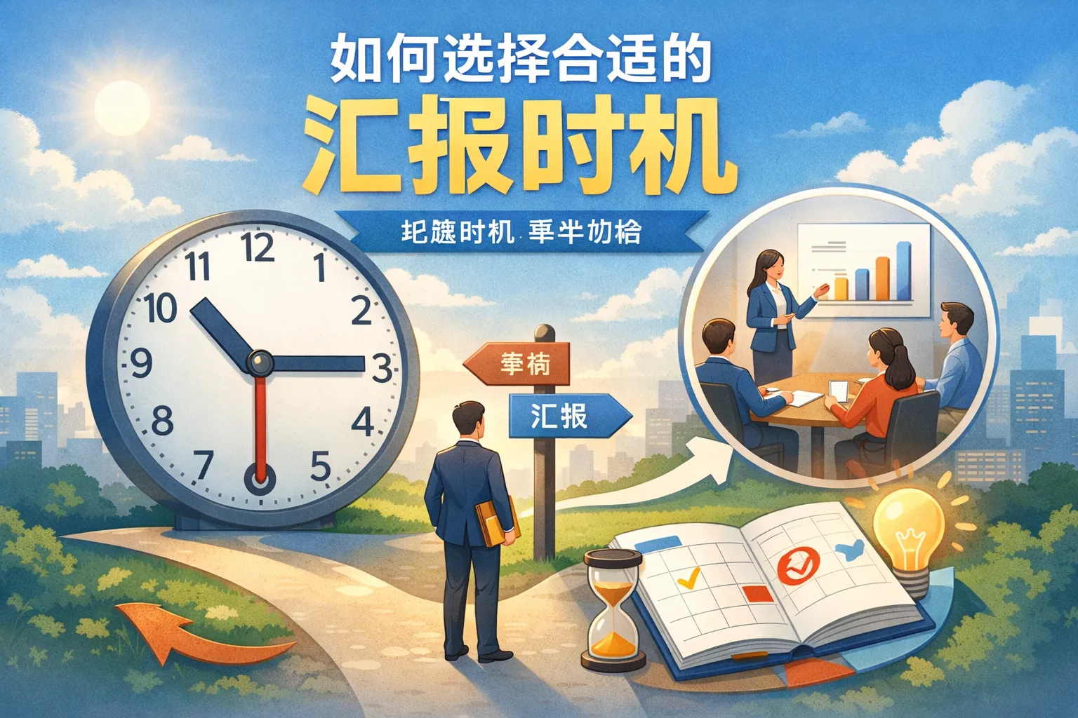 如何选择合适的汇报时机