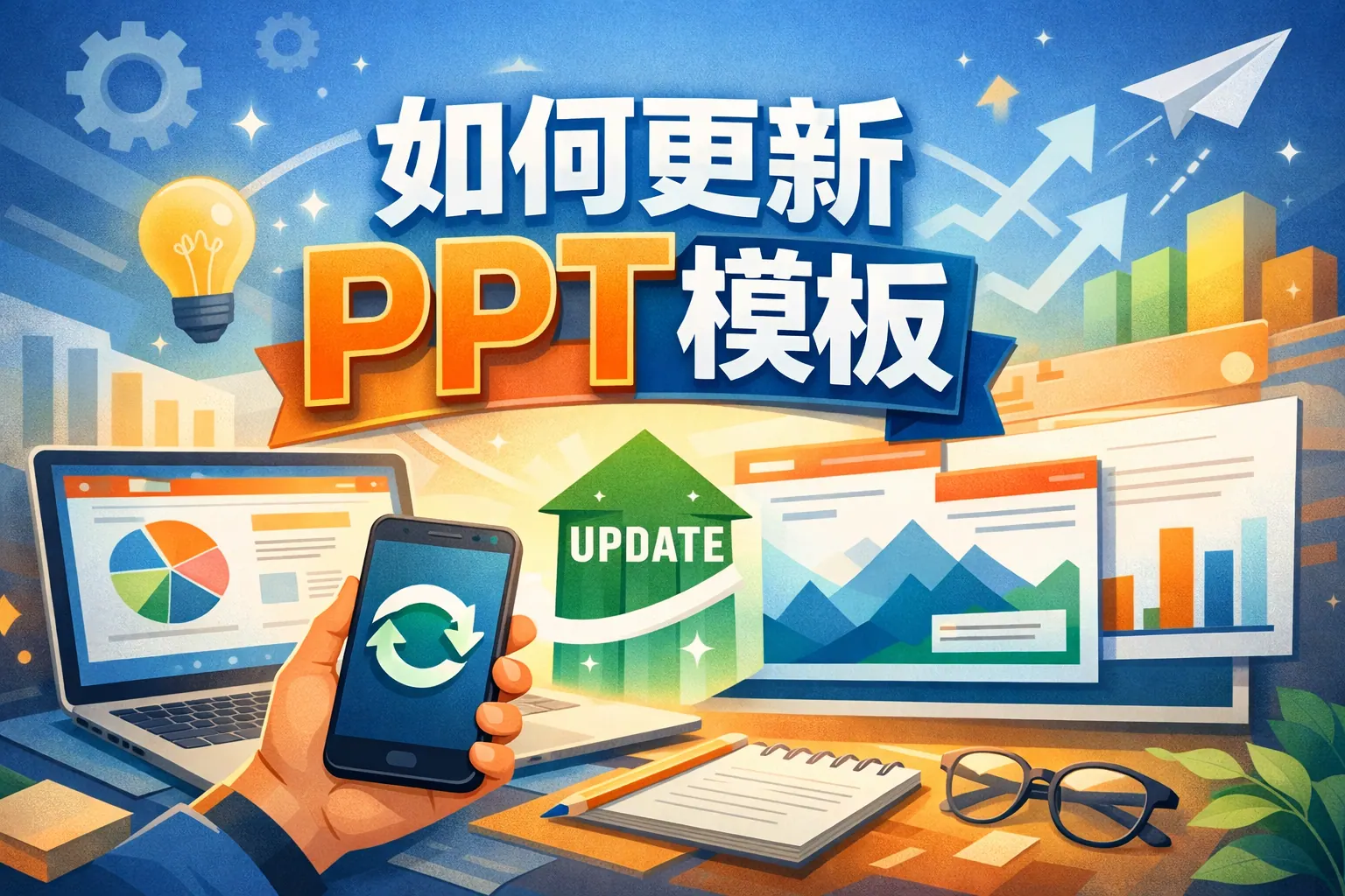 如何更新ppt模板