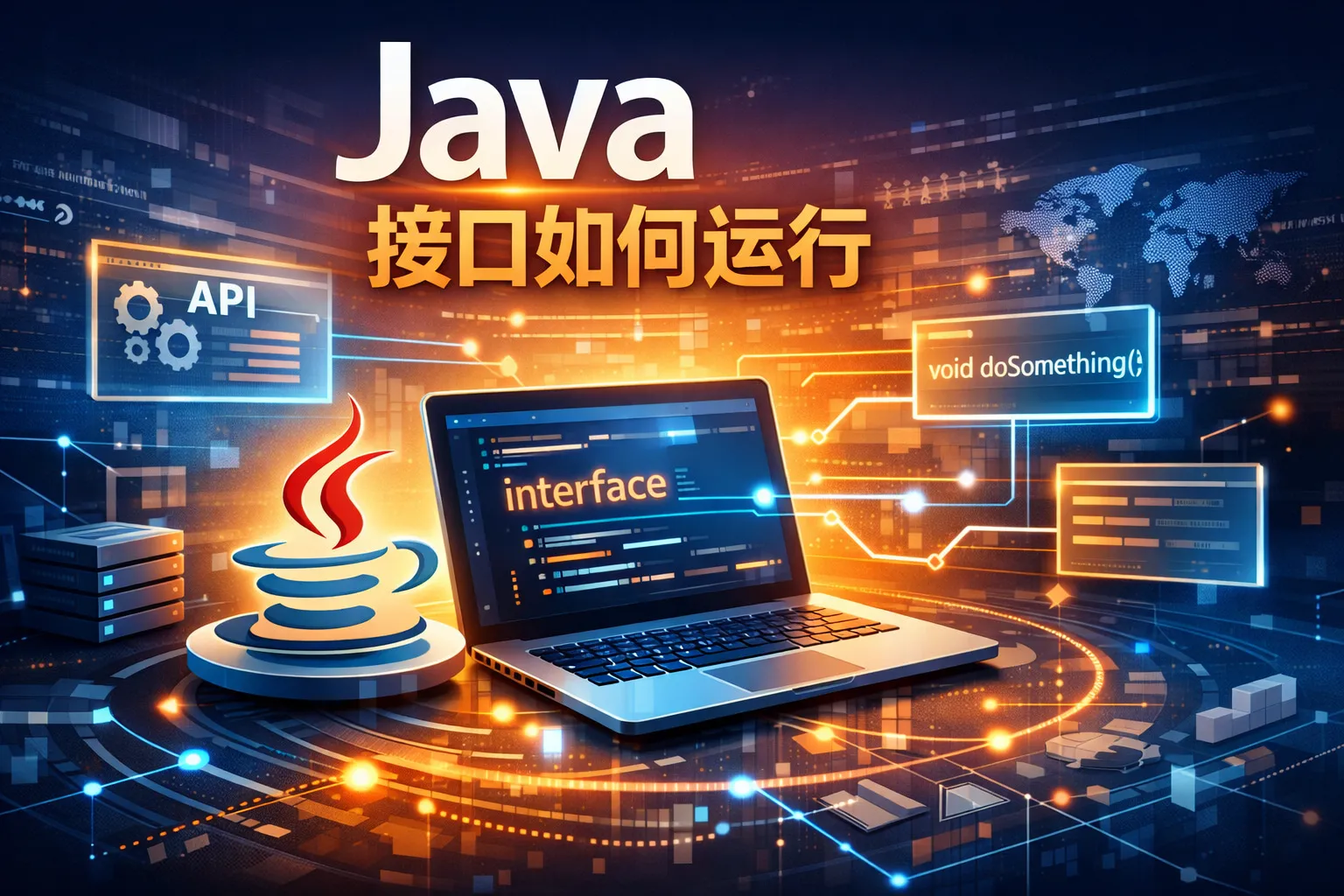 java写接口如何运行