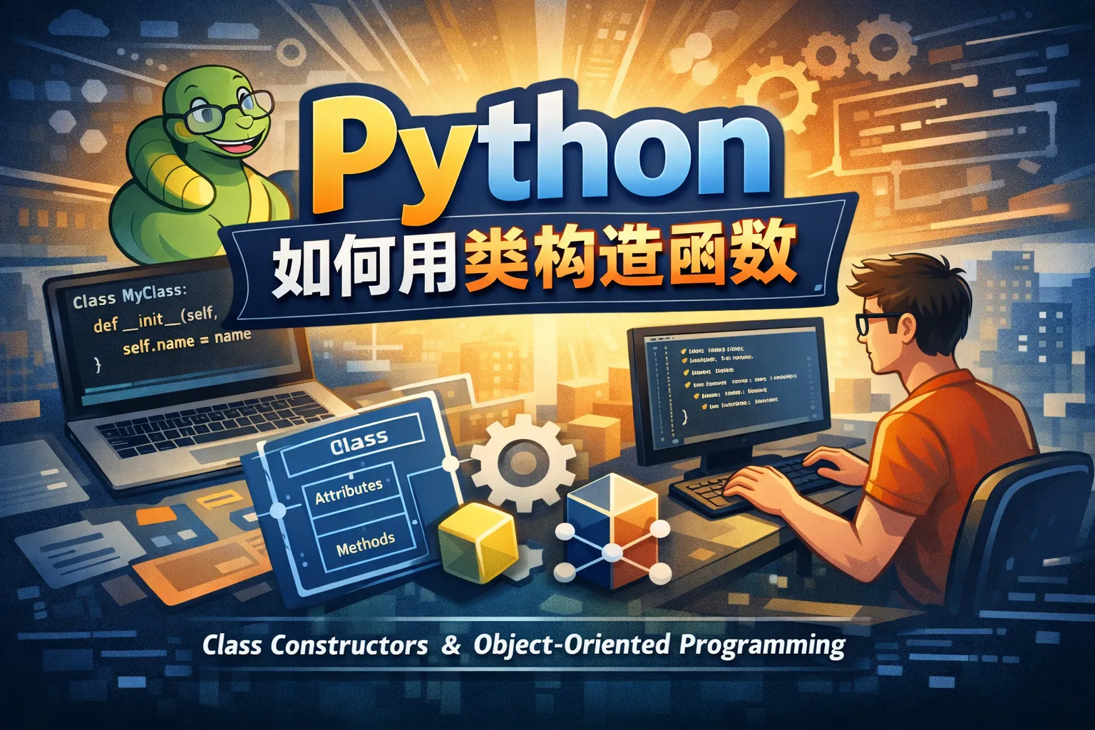 python如何用类构造函数