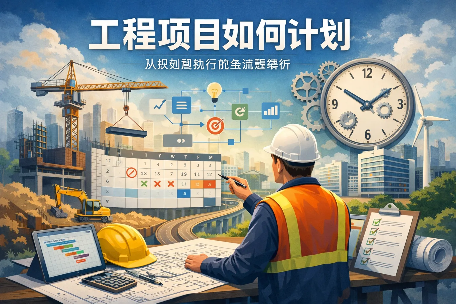 工程项目如何计划