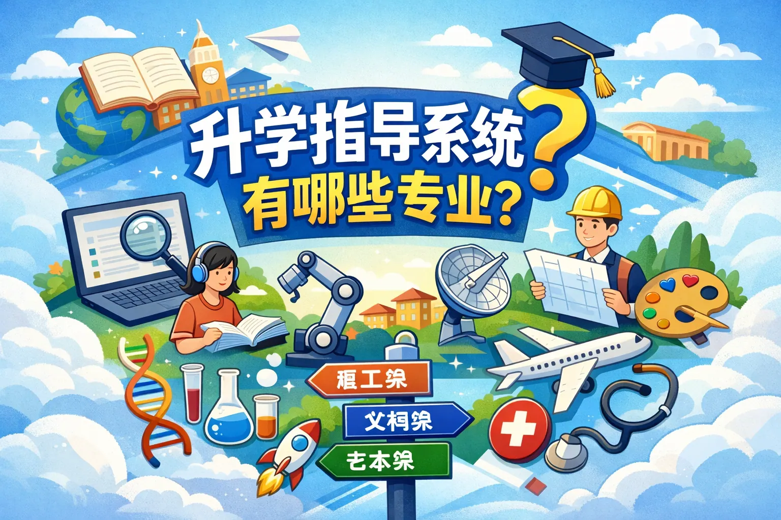 升学指导系统有哪些专业