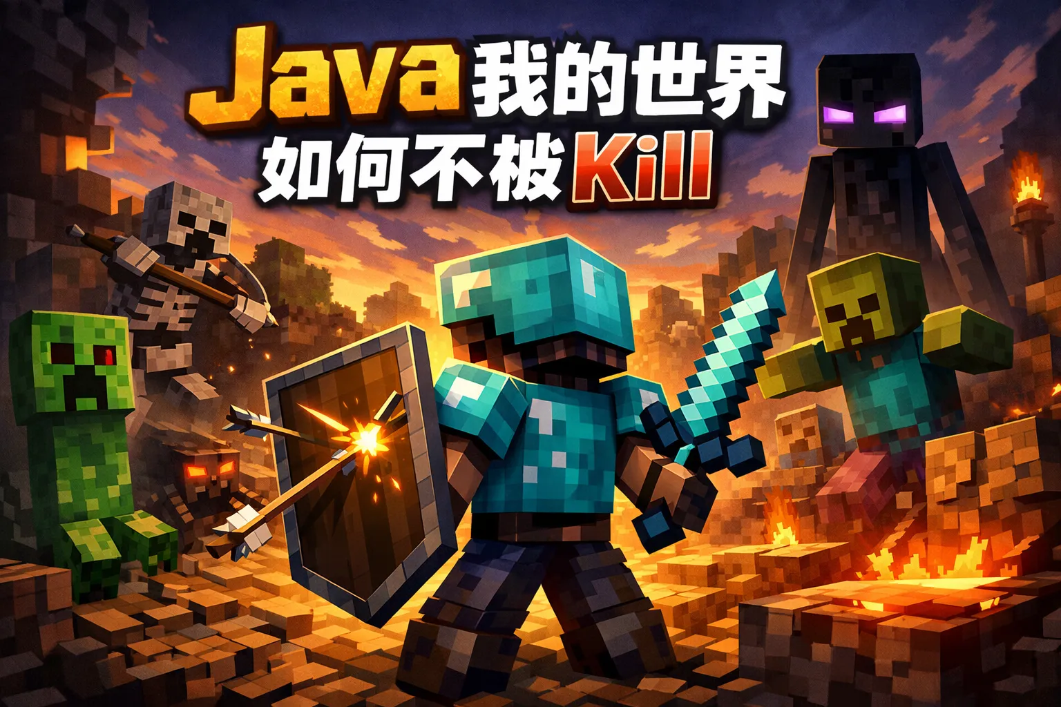 Java我的世界如何不被kill